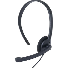 Verbatim Mono Headset: Wired with In-Line Remote - Headphones