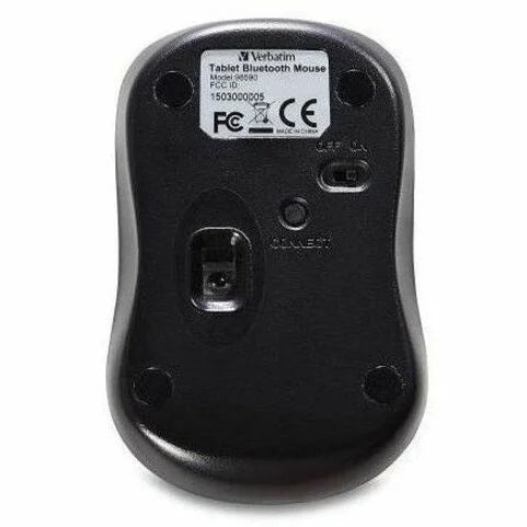 Verbatim Multi-Trac Bluetooth Mouse - Graphite Blue LED/Optical - Keyboards & Mice