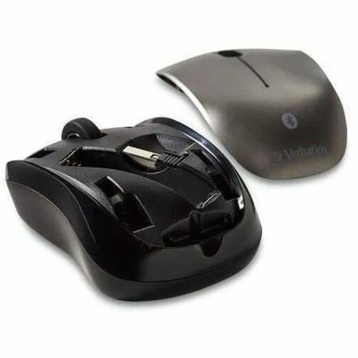 Verbatim Multi-Trac Bluetooth Mouse - Graphite Blue LED/Optical - Keyboards & Mice