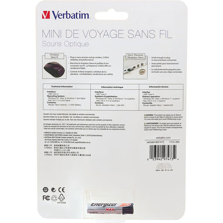 Verbatim Nano Travel Mouse - Alternate-Image3