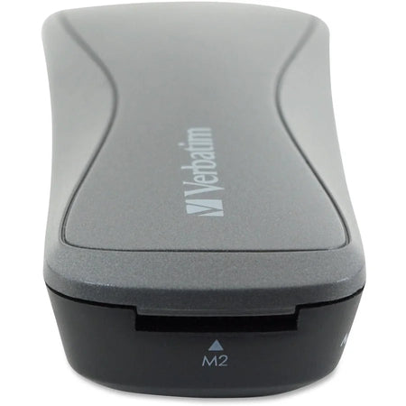 Verbatim Pocket Card Reader: USB 2.0 - Graphite - External - 1 Each - Memory & Drives