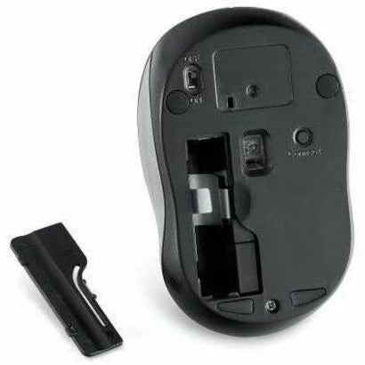 Verbatim Silent Wireless Blue LED Mouse: Graphite Optical Radio Frequency - Keyboards & Mice