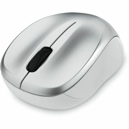Verbatim Silent Wireless Blue LED Mouse - Sleek Silver Design - Keyboards & Mice