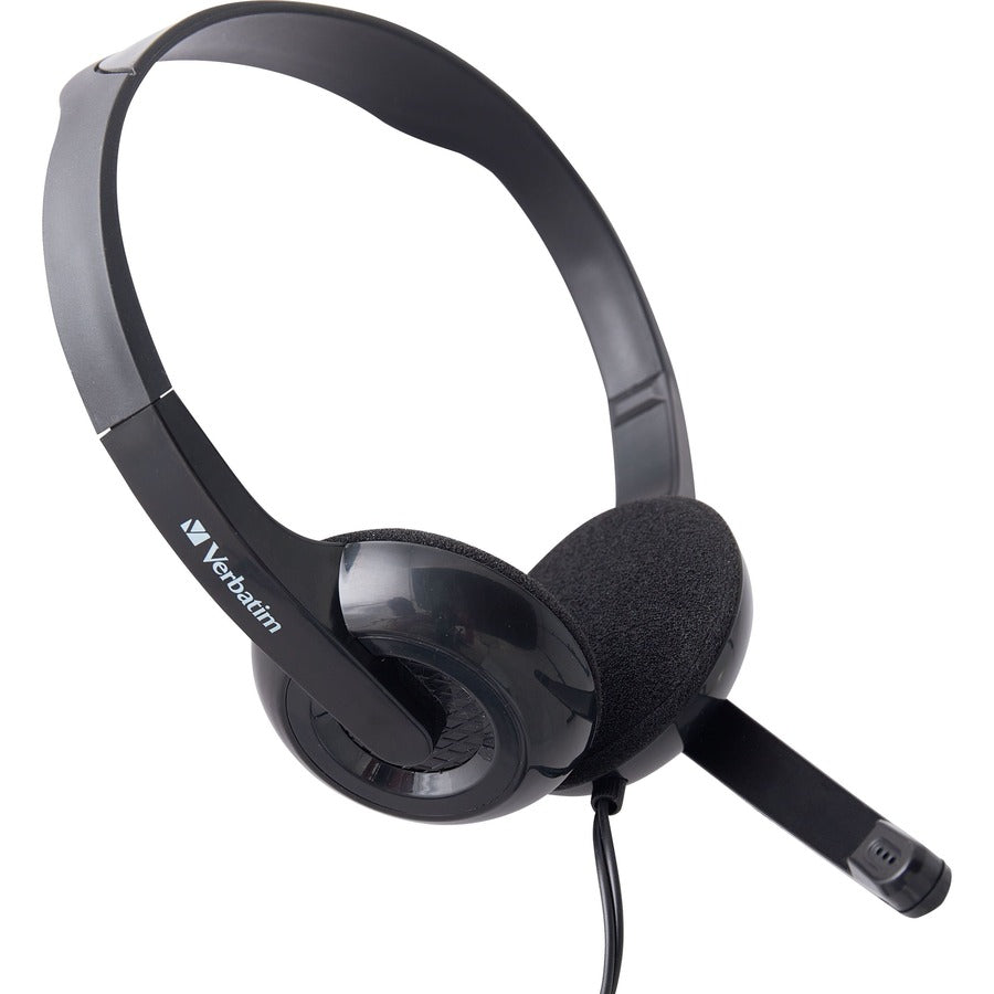Verbatim Stereo Headset with Microphone - Right