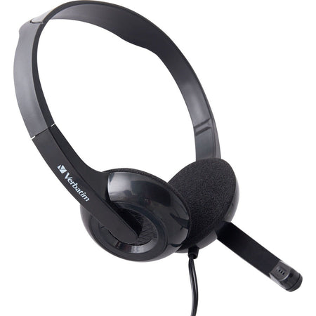 Verbatim Stereo Headset with Microphone - Right