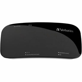 Verbatim USB 2.0 Card Reader - 15-in-1 CompactFlash SD MicroSD - External - Memory & Drives