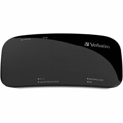 Verbatim USB 2.0 Card Reader - 15-in-1 CompactFlash SD MicroSD - External - Memory & Drives