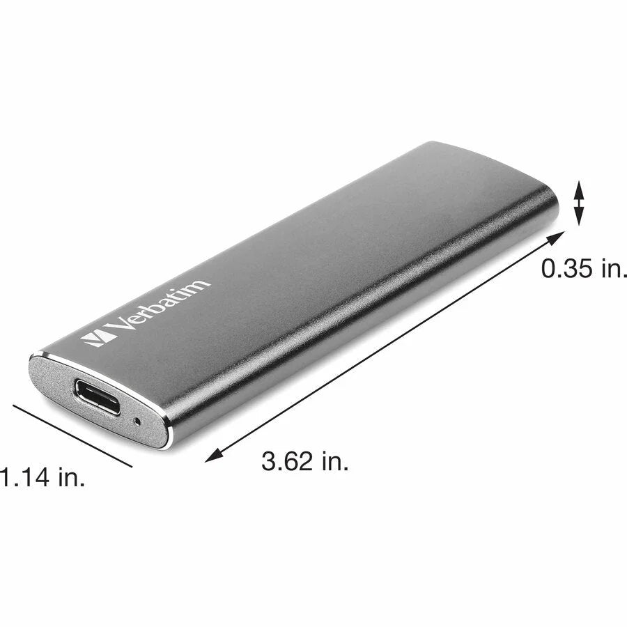 Verbatim Vx500 480GB SSD - External Graphite Drive for Notebooks - Memory & USB Drives