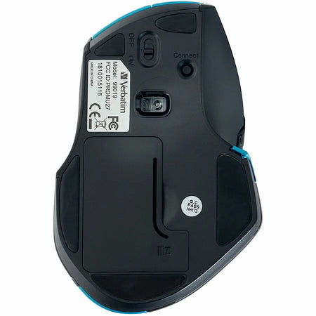 Verbatim Wireless Desktop Deluxe Mouse: Blue LED 1600 dpi - Keyboards & Mice
