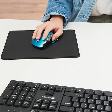 Verbatim Wireless Desktop Deluxe Mouse: Blue LED 1600 dpi - Keyboards & Mice