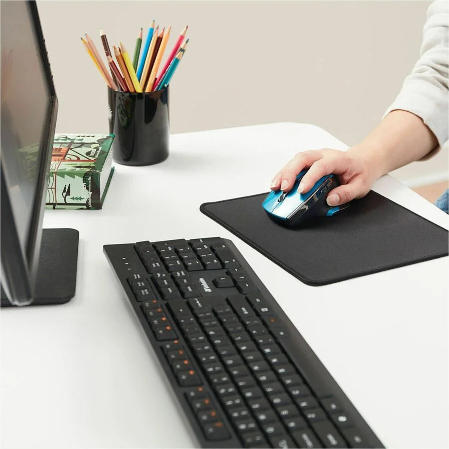 Verbatim Wireless Desktop Deluxe Mouse: Blue LED 1600 dpi - Keyboards & Mice