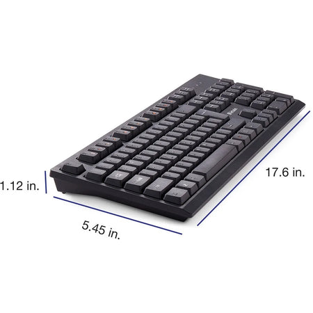 Verbatim Wireless Keyboard And Mouse Combo - Bluetooth 2.4GHz - Multimedia Hot Keys - Keyboards & Mice