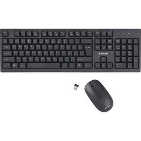 Verbatim Wireless Keyboard And Mouse Combo - Bluetooth 2.4GHz - Multimedia Hot Keys - Keyboards & Mice