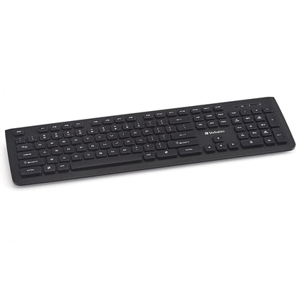 Verbatim Wireless Slim Keyboard: RF Connectivity for PC & Mac - Keyboards Mice