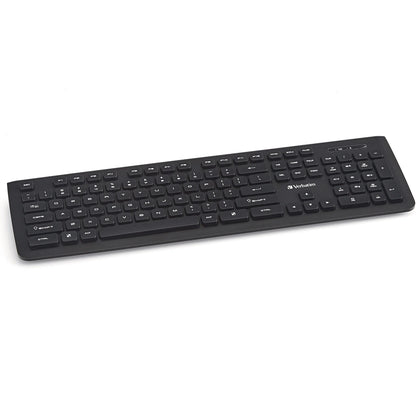 Verbatim Wireless Slim Keyboard: RF Connectivity for PC & Mac - Keyboards Mice