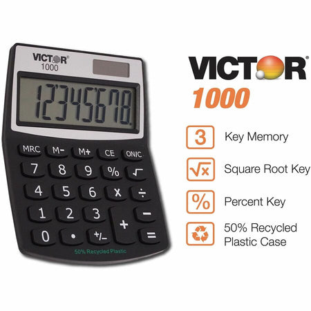 Victor 1000 Mini Desktop Calculator - Alternate-Image6