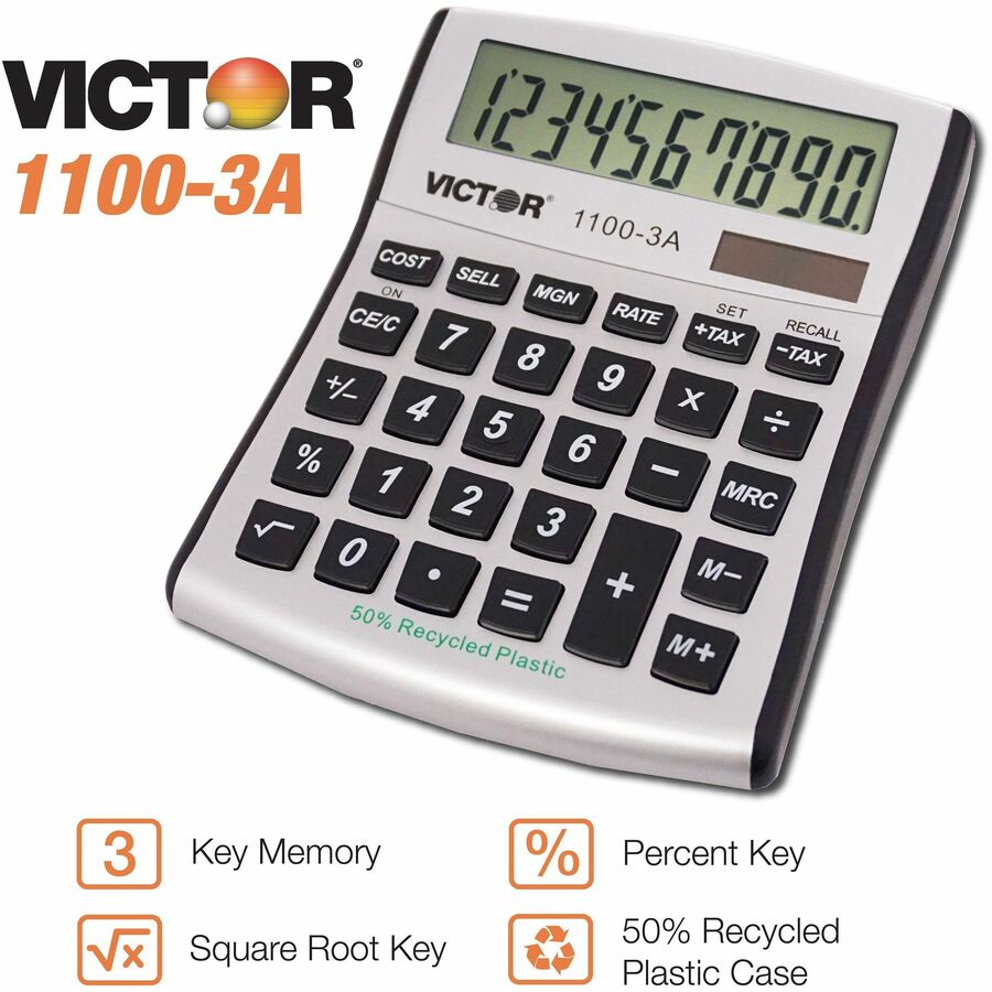 Victor 11003A Mini Desktop Calculator - Alternate-Image3