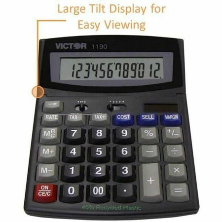 Victor 1190 Desktop Display Calculator - Alternate-Image2