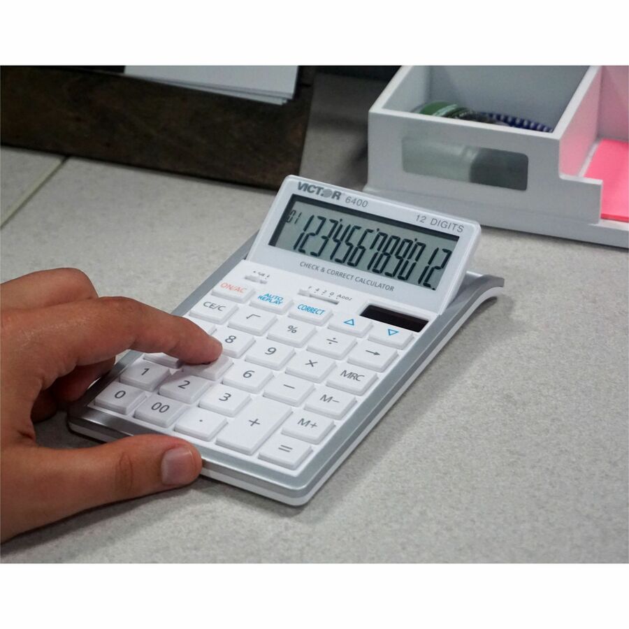 Victor 12-Digit Check and Correct Desk Calculator - Alternate-Image2