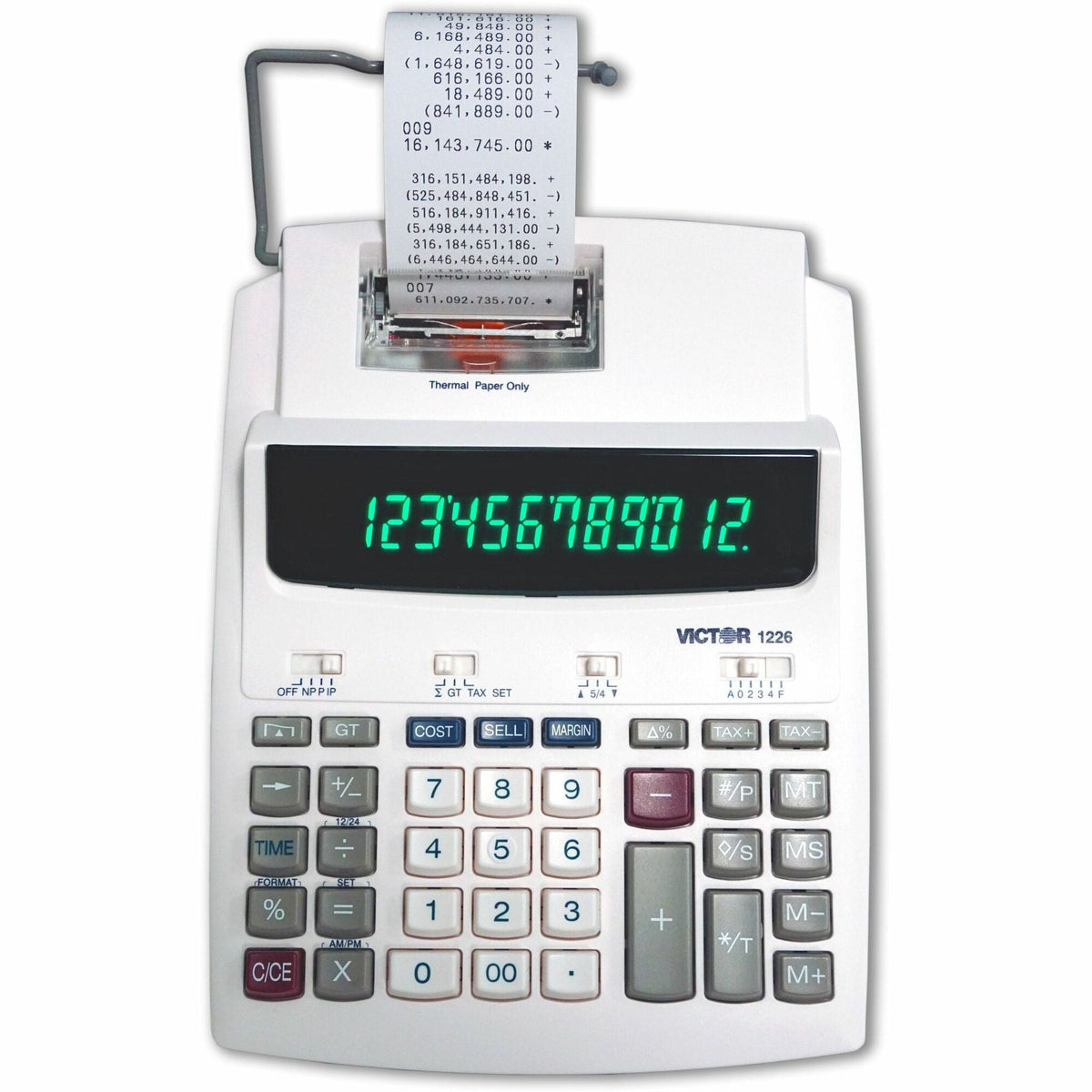 Victor 12-Digit Thermal Printing Calculator - 2000