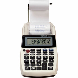 Victor 12054 Printing Calculator: Eco-Friendly Large Display Independent Memory - Calculators