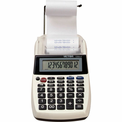 Victor 12054 Printing Calculator: Eco-Friendly Large Display Independent Memory - Calculators