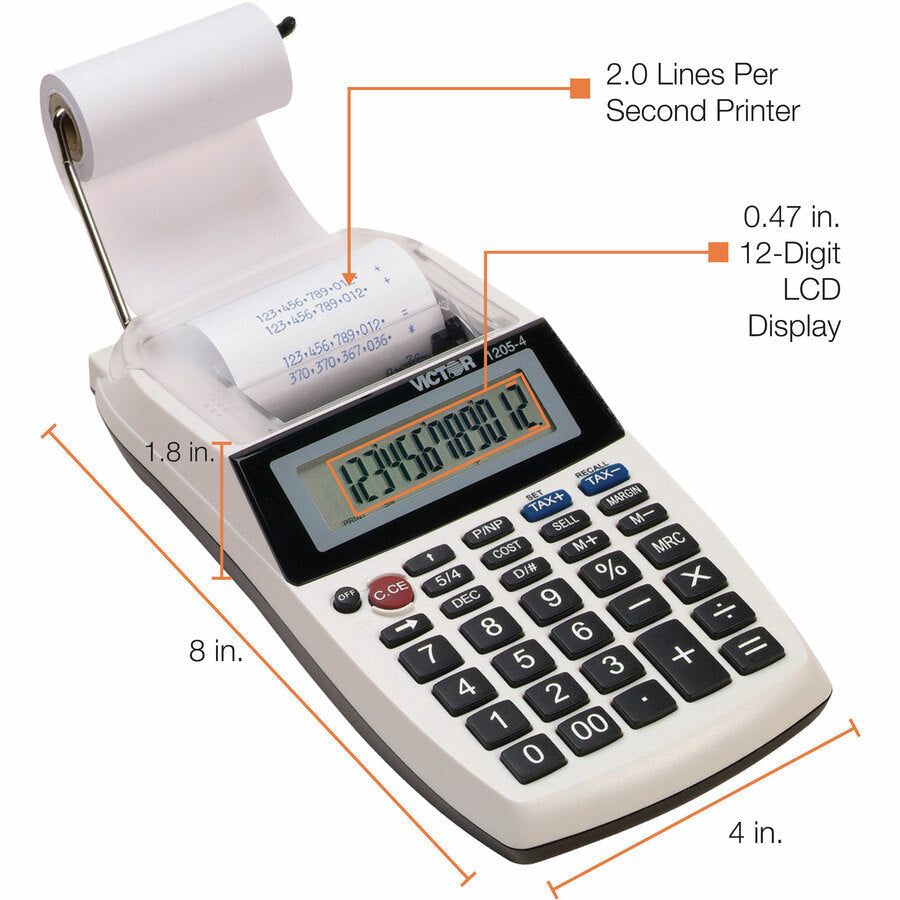 Victor 12054 Printing Calculator - Alternate-Image2