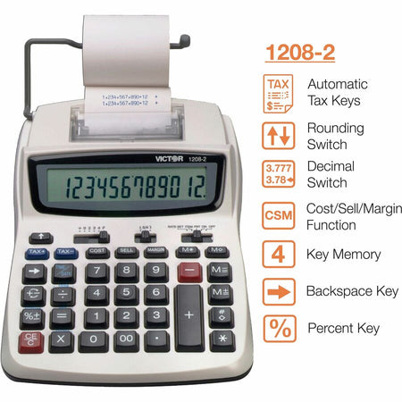 Victor 12082 Printing Calculator - Alternate-Image2