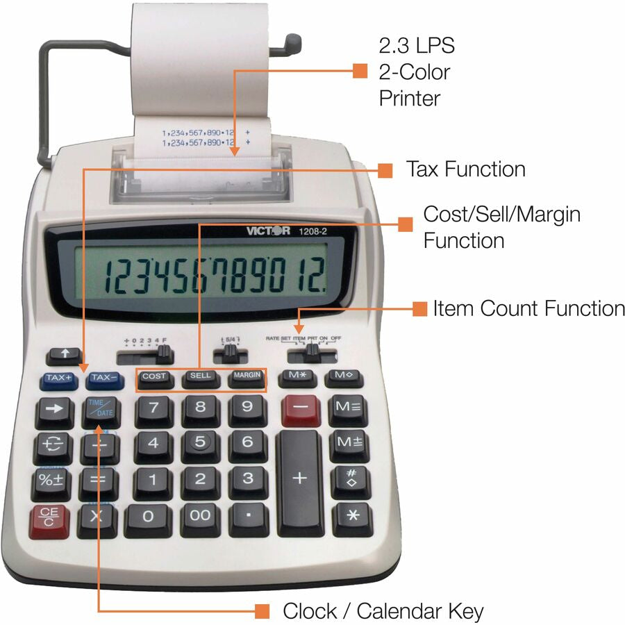 Victor 12082 Printing Calculator - Alternate-Image4