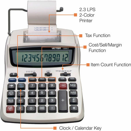 Victor 12082 Printing Calculator - Alternate-Image4