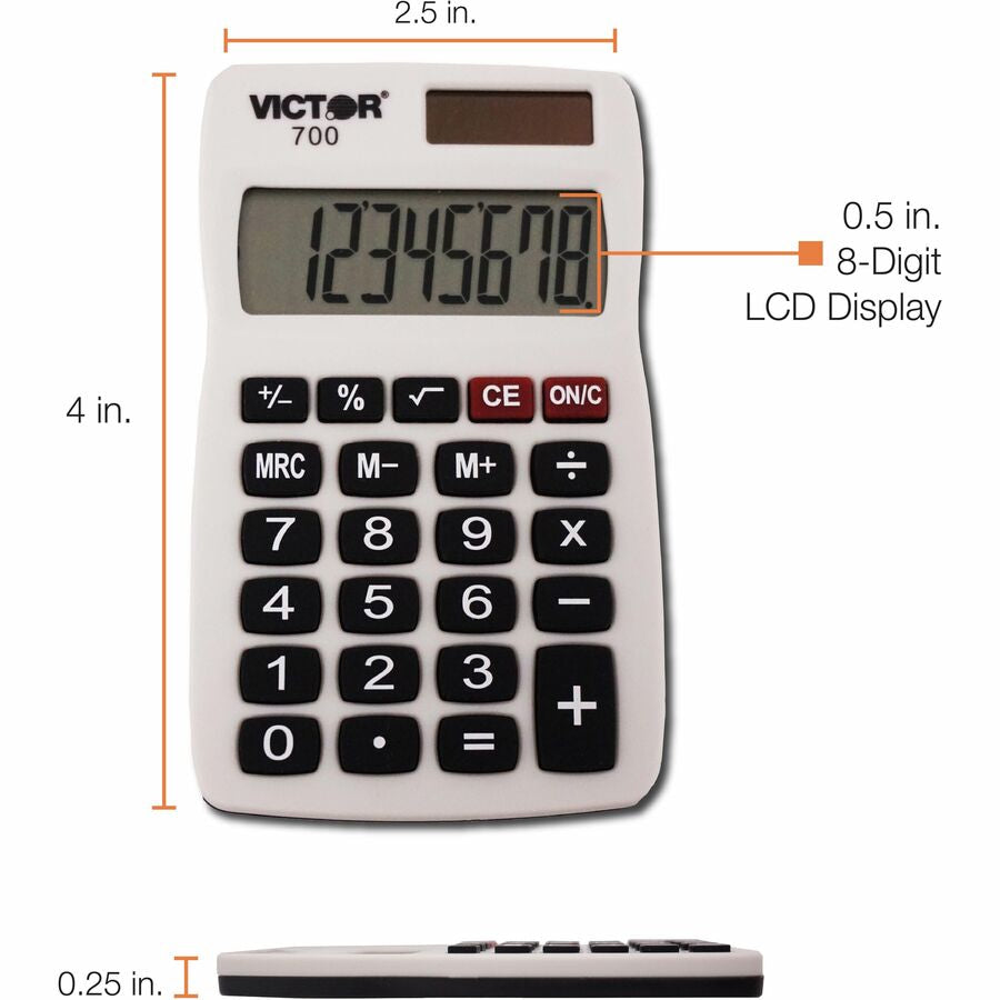 Victor 700 Pocket Calculator - Alternate-Image2