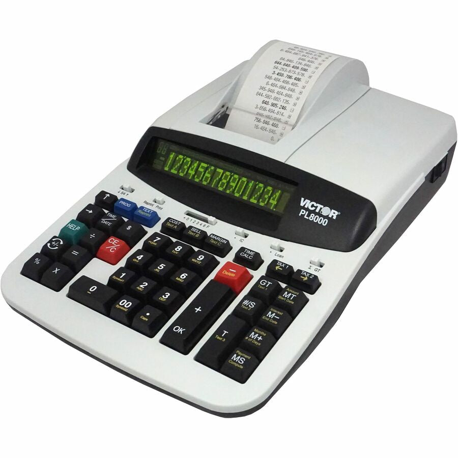 Victor PL8000 Thermal Printing Calculator - Left