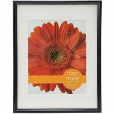 Victory Light 11’’ x 14’’ Post/Document/Photo Frame - Size - Durable Dust Resistant - Glass - Black - 1 Each - Frames &