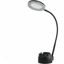 Victory Light 3-Diopter Magnifier Lamp - 15.7’’ Height - 3 W LED Bulb - USB Charging Gooseneck Adjustable Shade