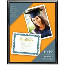 Victory Light 8’’ x 10’’ Document Frame - Size - Holds 8.50’’ 11’’ Insert - Desktop Tabletop - Durable Dust Resistant