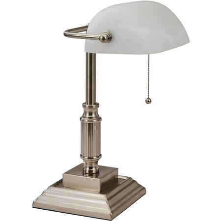 Victory Light Banker's Brass Desk Lamp - 2000