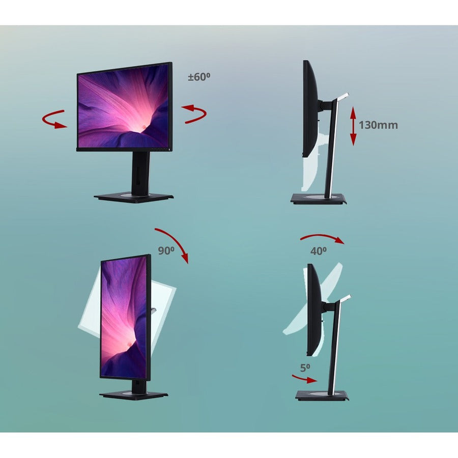 ViewSonic Graphic VG2448a 24" Class Full HD LED Monitor - 16:9 - Black - Alternate-Image17