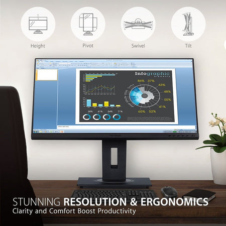 ViewSonic Graphic VG2448a 24" Class Full HD LED Monitor - 16:9 - Black - Alternate-Image11