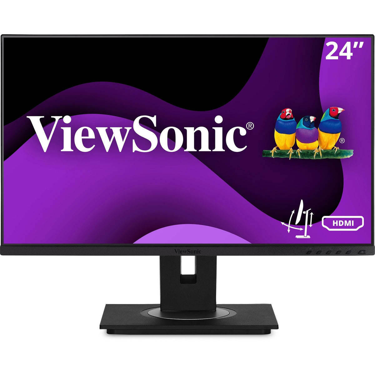 ViewSonic Graphic VG2448a 24" Class Full HD LED Monitor - 16:9 - Black - 2000