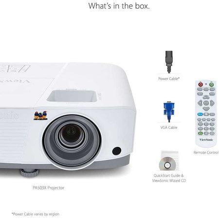 ViewSonic PA503X 3D Ready DLP Projector - 4:3 - Portable - Alternate-Image9