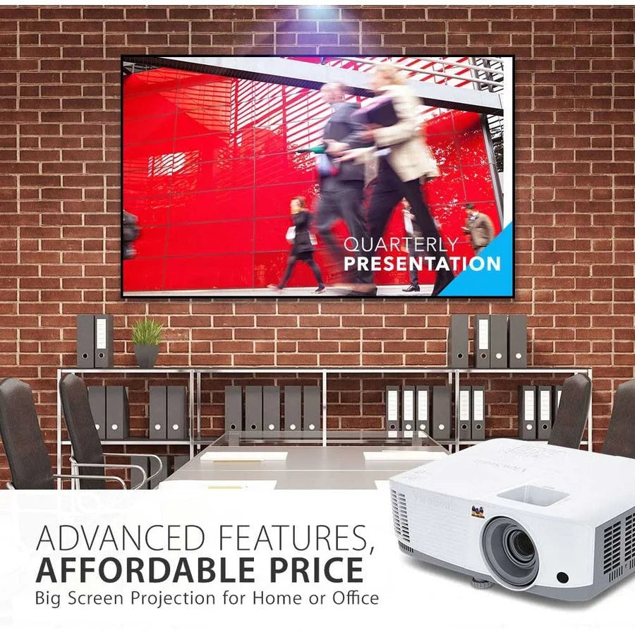 ViewSonic PA503X DLP Projector: Portable 1024x768 720p 4000lm HDMI USB - Projectors & Accessories
