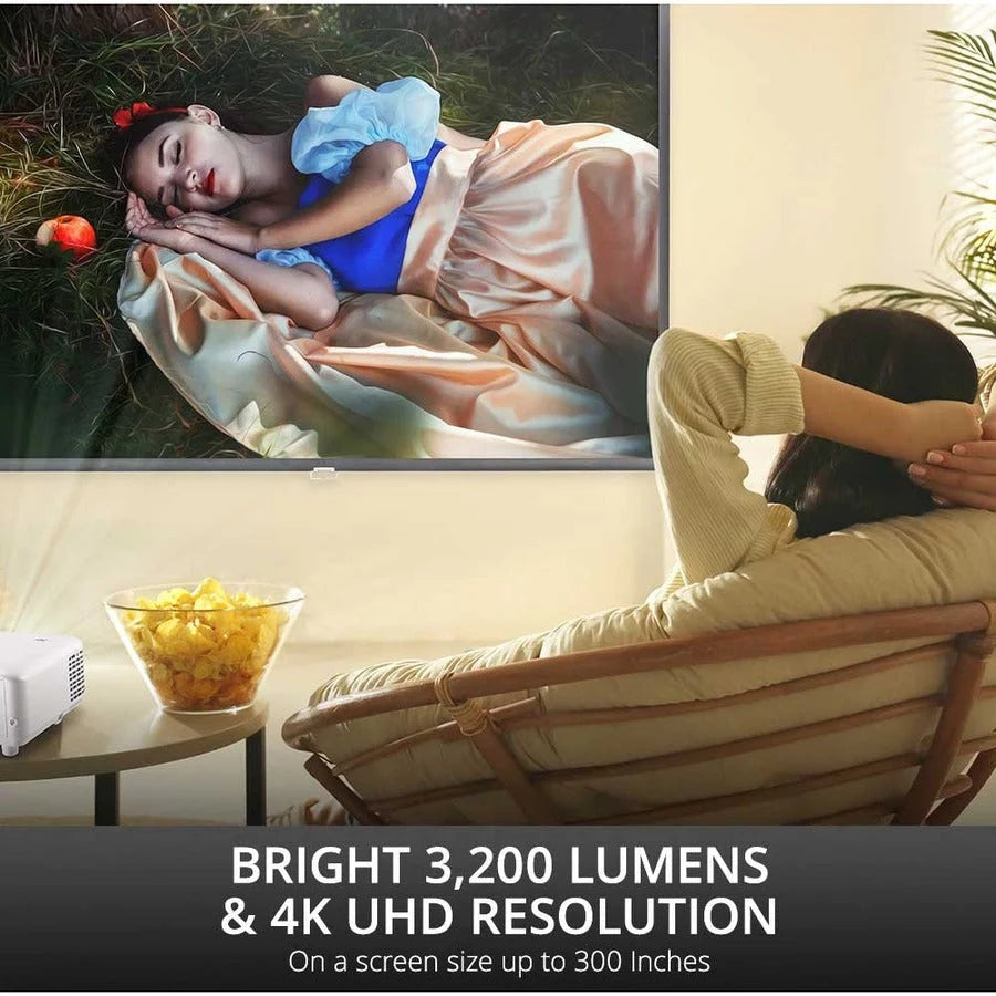 ViewSonic PX701-4K DLP Projector: 4K UHD 3200 lm Ceiling Mountable - Projectors & Accessories