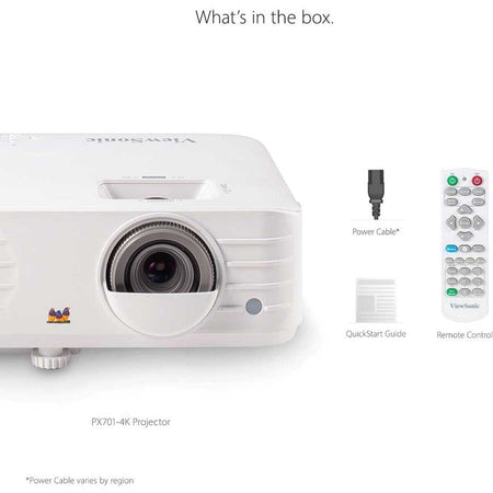 ViewSonic PX701-4K Standard Throw DLP Projector - 16:9 - Ceiling Mountable - Alternate-Image13