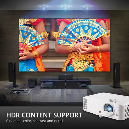 ViewSonic PX701-4K Standard Throw DLP Projector - 16:9 - Ceiling Mountable - Alternate-Image2