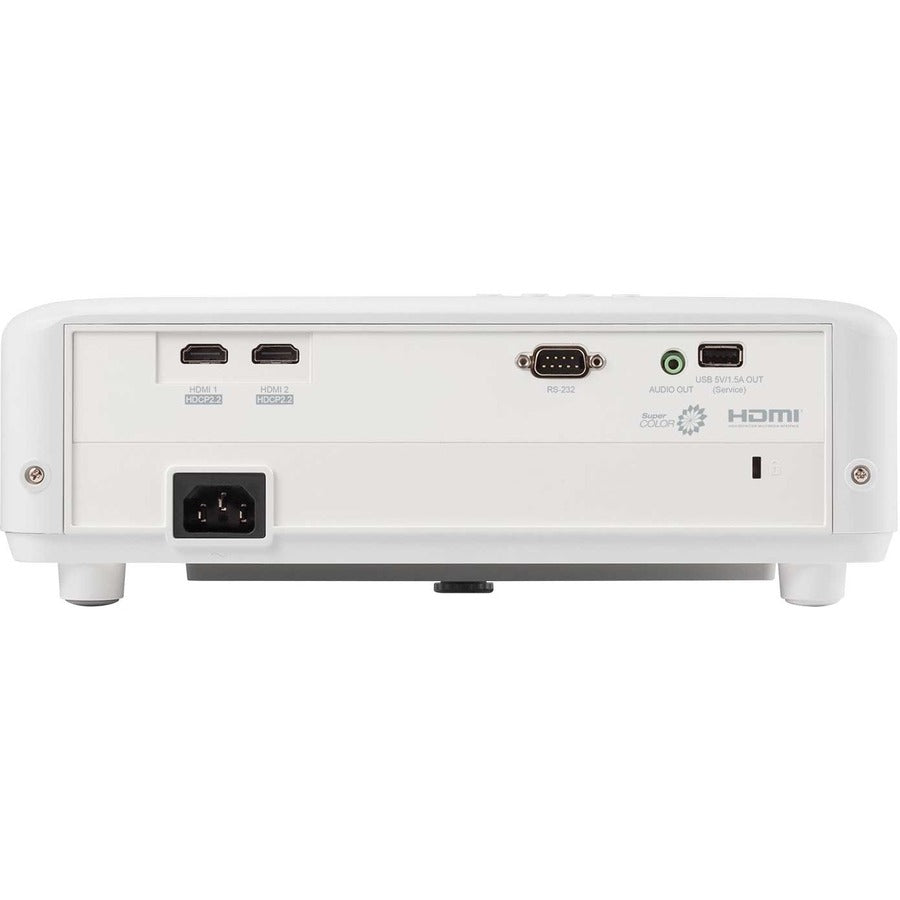 ViewSonic PX701-4K Standard Throw DLP Projector - 16:9 - Ceiling Mountable - Rear