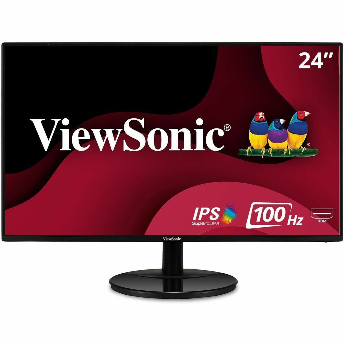 ViewSonic Value VA2459-smh 24" Class Full HD LED Monitor - 16:9 - Black - 1500