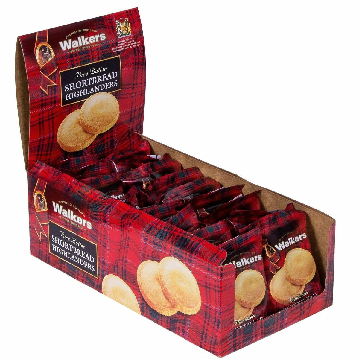 Walkers Shortbread Highlanders Cookies - 2000