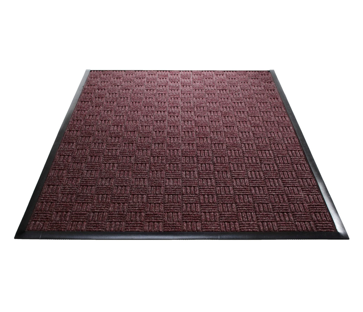 Water Guard Brick Indoor Floor Mat - Burgundy / 2’x3’ - Mats