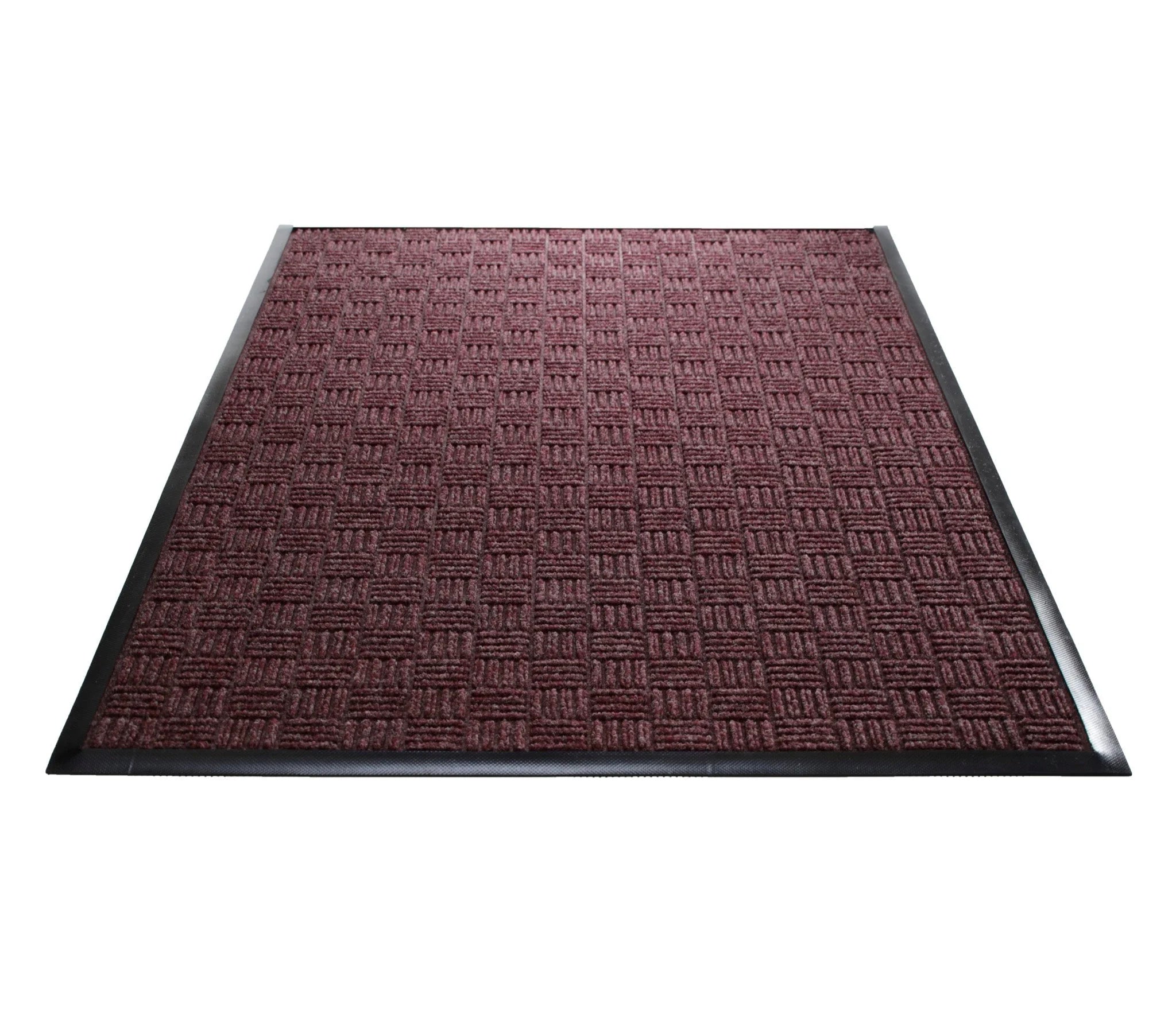 Water Guard Brick Indoor Floor Mat - Burgundy / 2’x3’ - Mats