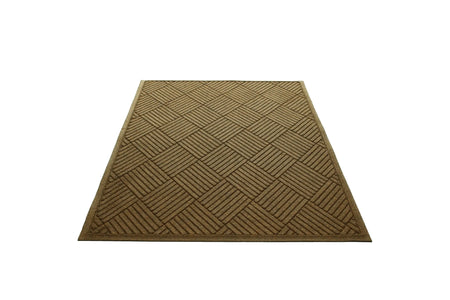 Water Guard Diamond Fabric Border Indoor Floor Mat - Mats